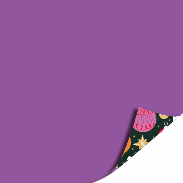 Dubbelzijdig inpakpapier | Christmas ornaments - Afbeelding 2
