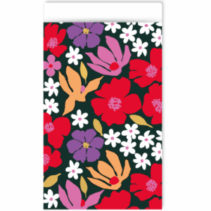 Inpakzakje | Colorful flowers