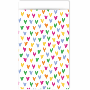 Inpakzakje | Lots of love multicolor