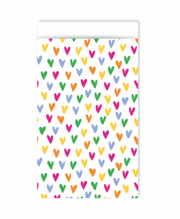 Inpakzakje | Lots of love multicolor