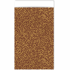 Inpakzakje | Luxury dots mokka