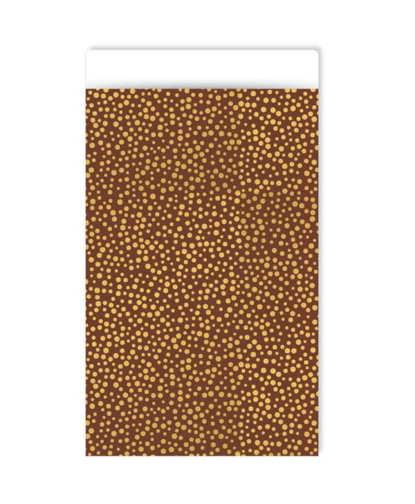 Inpakzakje | Luxury dots mokka