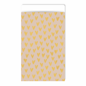 Inpakzakje | Lots of love gold