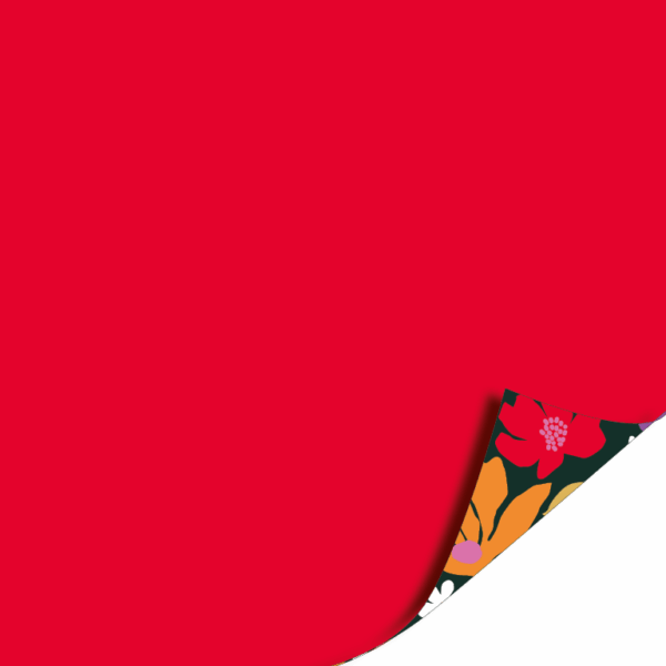 Dubbelzijdig inpakpapier | Colorful flowers - Afbeelding 2