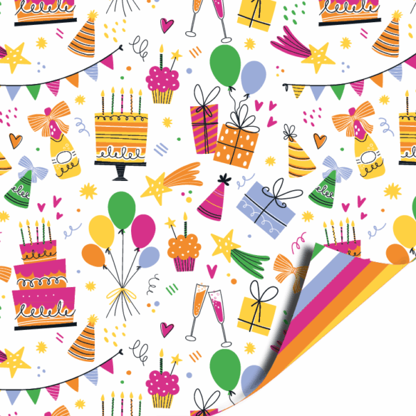 Stickervel Party time - Afbeelding 2