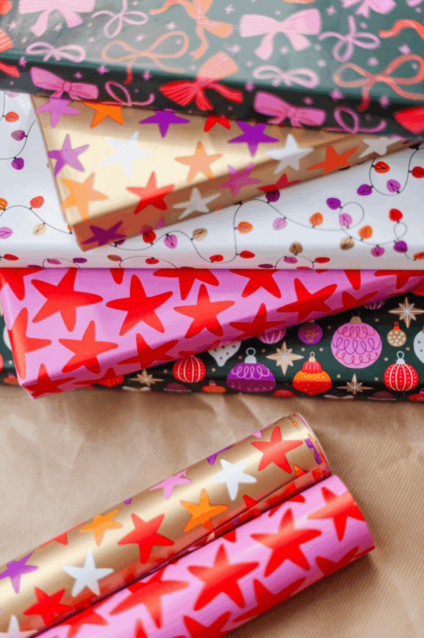 Inpakzakje | Christmas bows - Afbeelding 5