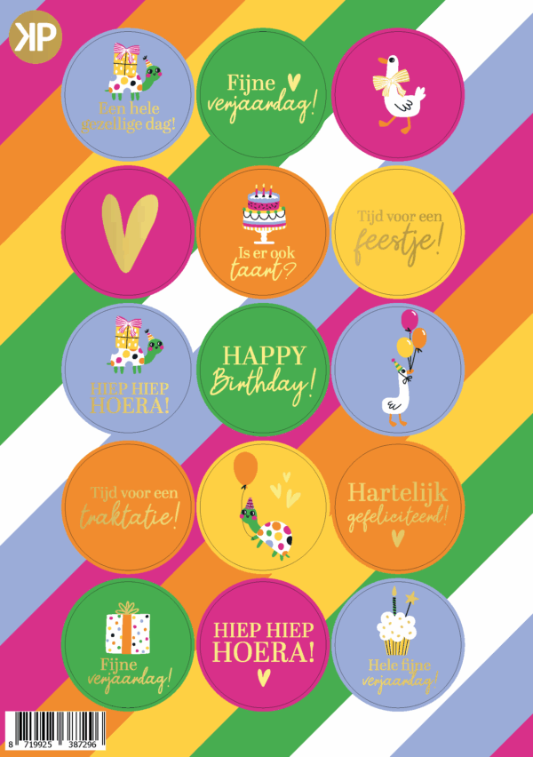 Stickervel Feest!