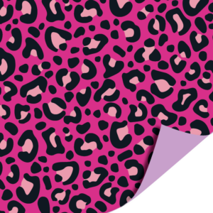 Dubbelzijdig inpakpapier | Pink Leopard