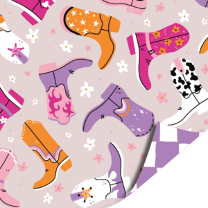 Dubbelzijdig inpakpapier | Lucky boots