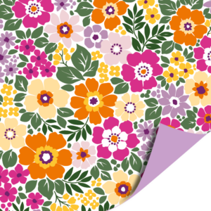 Dubbelzijdig inpakpapier | Summer Flowers