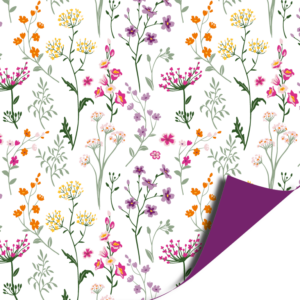 Dubbelzijdig inpakpapier | Wildflowers