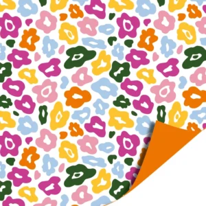 Dubbelzijdig inpakpapier | Leopard Garden