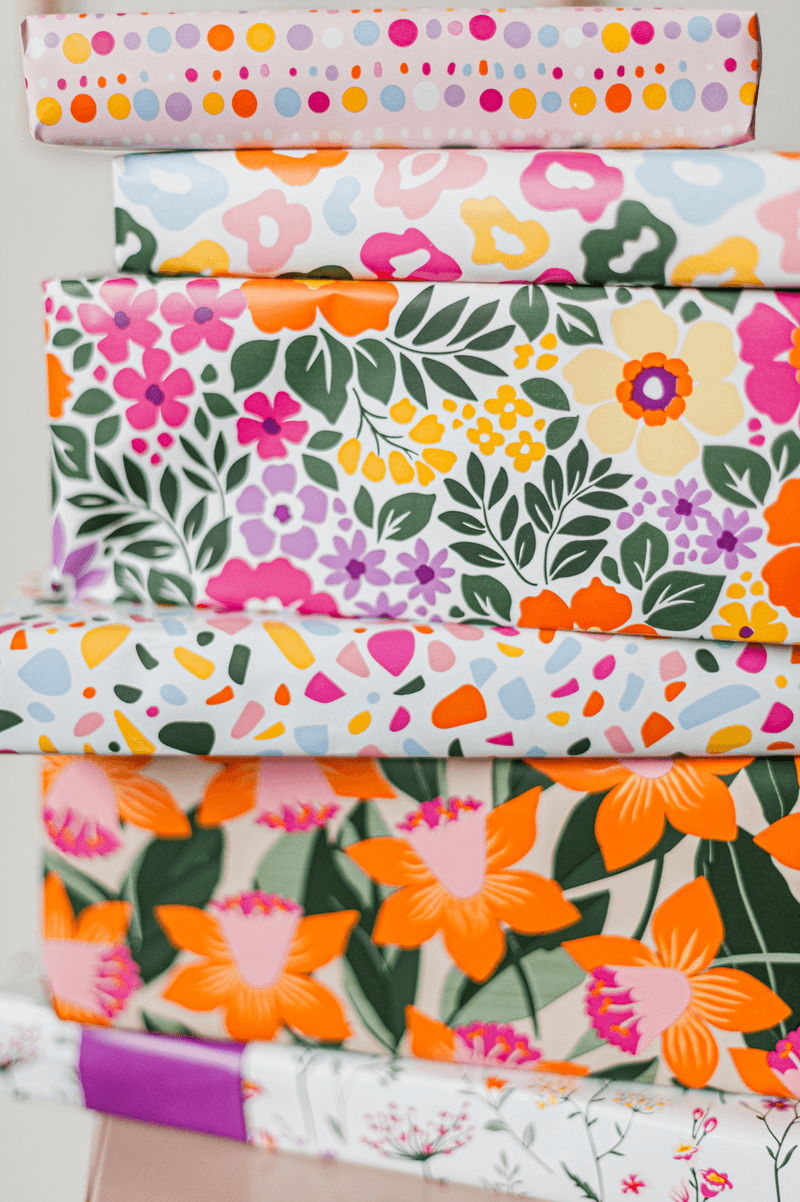 Dubbelzijdig inpakpapier | Blooming bubbles - Afbeelding 4